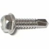 Midwest Fastener #14-14 x 1" 410 Stainless Hex Washer Head Self-Drilling Screws - 24177 - Bolts