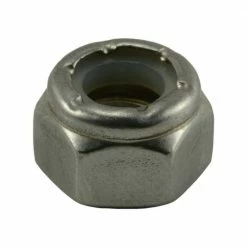Midwest Fastener 5/16"-18 18-8 Stainless Coarse Thread Nylon Insert Lock Nuts - 82505 - Bolts