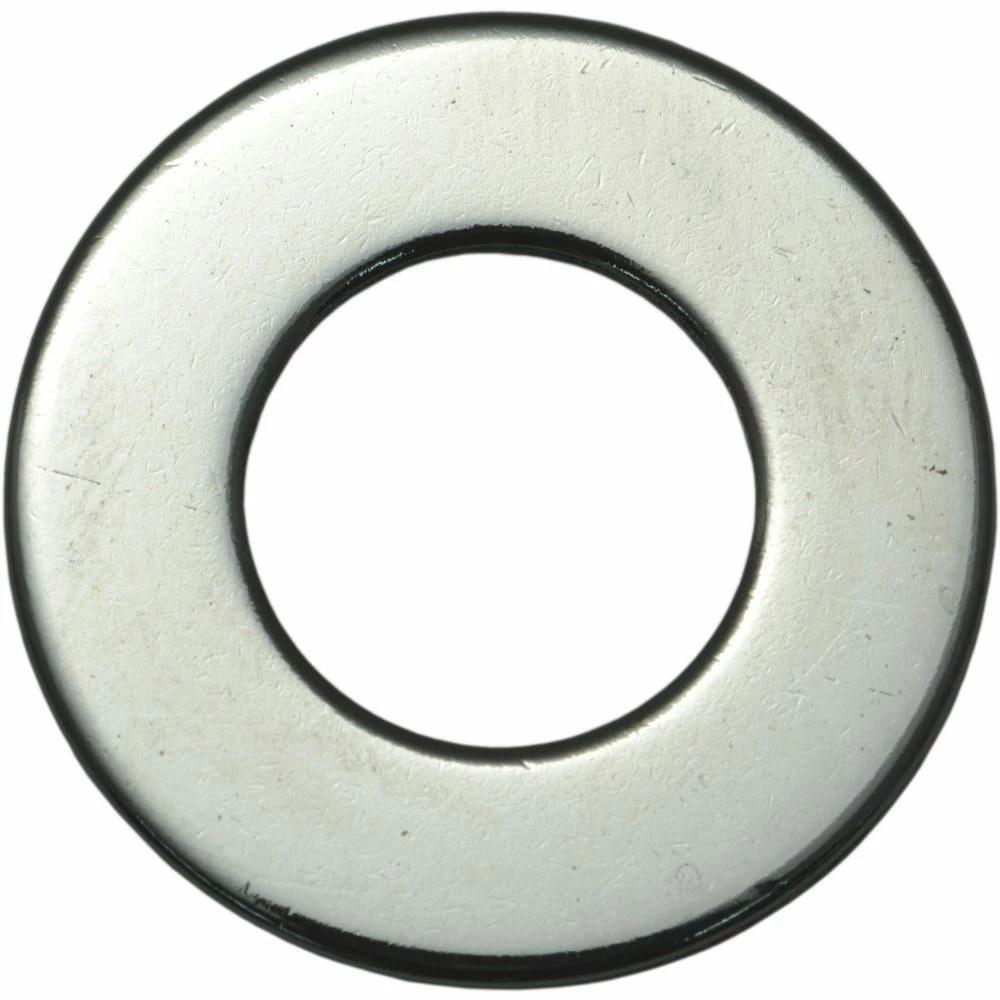 Midwest Fastener 7/16" x 15/32" x 59/64" Chrome Plated Grade 2 SAE Flat Washers - 87047 - Bolts 4 Midwest Fastener 7/16" x 15/32" x 59/64" Chrome Plated Grade 2 SAE Flat Washers - 87047 - Bolts - Image 2