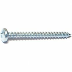 Midwest Fastener #10 x 2" Zinc Plated Combo Pan Head Sheet Metal Screws - 21287 - Bolts