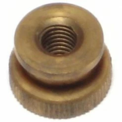 Midwest Fastener #10-32 Brass Fine Thread Knurled Nuts - 80593 - Bolts