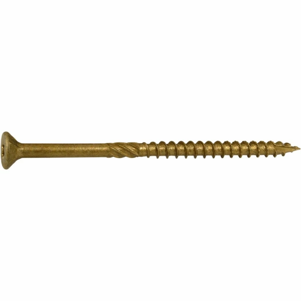 Midwest Fastener #10 x 3-1/2" Tan XL1500 Coated Star Drive Bugle Head Saberdrive Deck Screws - 50747 3 Midwest Fastener #10 x 3-1/2" Tan XL1500 Coated Star Drive Bugle Head Saberdrive Deck Screws - 50747