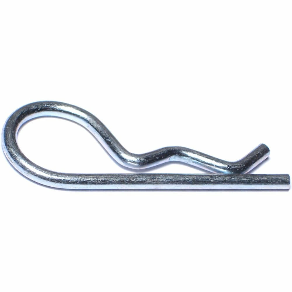 Midwest Fastener 5/32" x 2-15/16" Zinc Plated Hitch Pin Clips - 80315 - Bolts 4 Midwest Fastener 5/32" x 2-15/16" Zinc Plated Hitch Pin Clips - 80315 - Bolts - Image 2