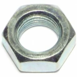 Midwest Fastener 7/16"-20 x 25/32" Zinc Plated Fine Thread Hex Jam Nuts - 80364 - Bolts