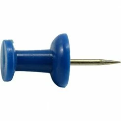 Midwest Fastener Assorted Colored Plastic Push Pins - 21982 - Bolts