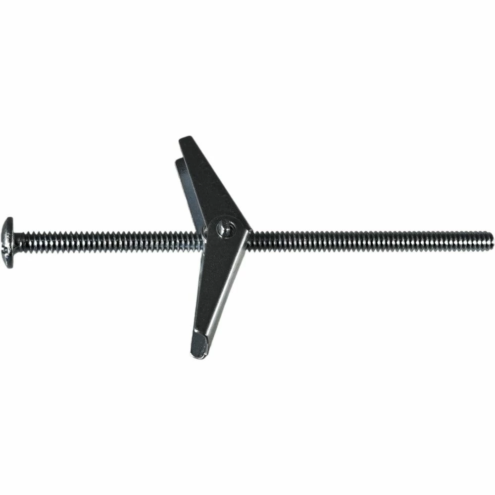 Midwest Fastener 8-32 x 3" Zinc Plated Coarse Thread Mushroom Toggle Bolts - 24135 4 Midwest Fastener 8-32 x 3" Zinc Plated Coarse Thread Mushroom Toggle Bolts - 24135 - Image 2