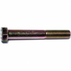 Midwest Fastener 9/16"-18 x 4" Yellow Zinc Plated Grade 8 Fine Thread Hex Cap Screws - 83717 - Bolts -Midwest Fastener Sales 20f7ce34d1b3f01581176122b5b8956bd5da15df 29260808 29260808 image 738287837179