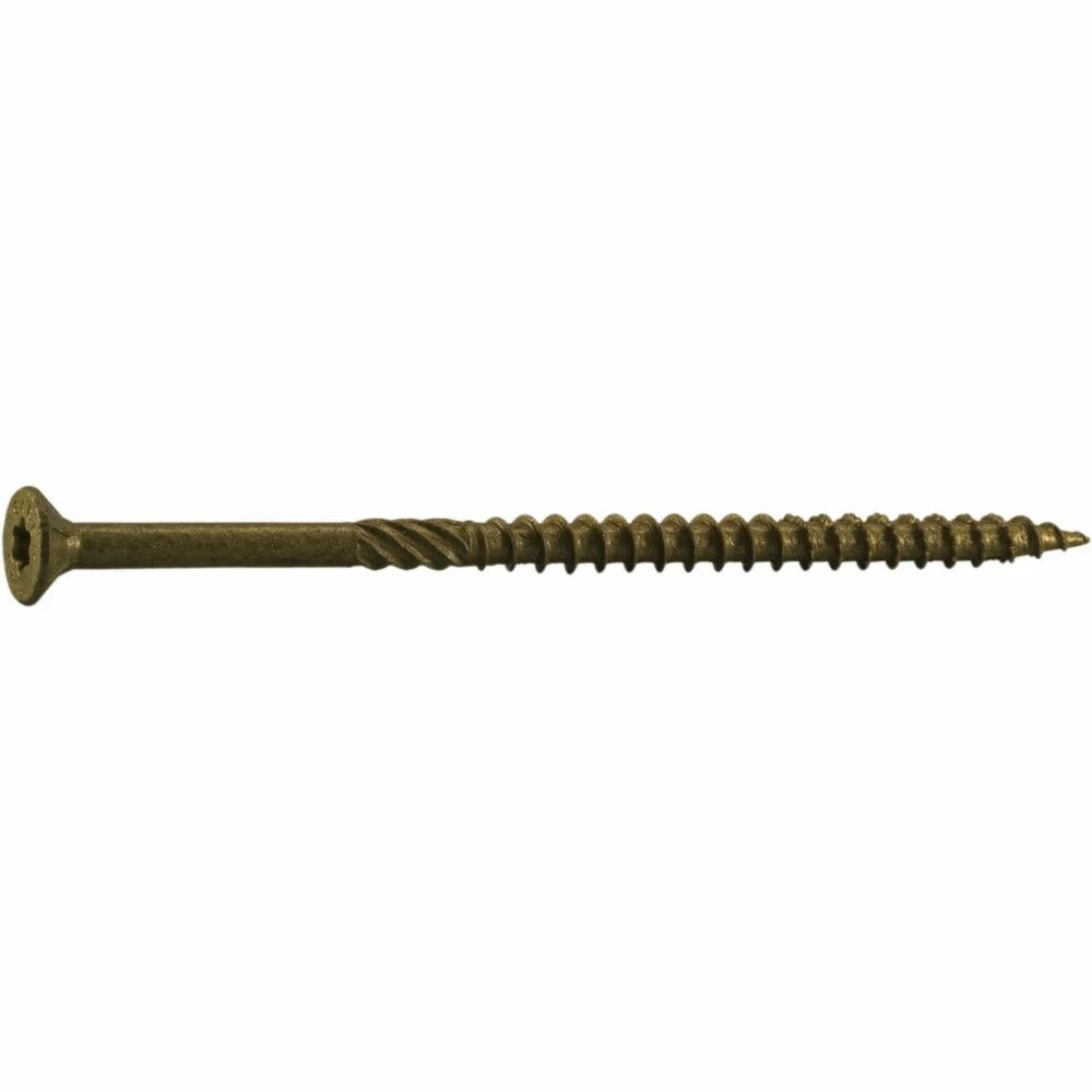 Midwest Fastener #10 x 4" Tan XL1500 Coated Star Drive Bugle Head Saberdrive Deck Screws - 50757 4 Midwest Fastener #10 x 4" Tan XL1500 Coated Star Drive Bugle Head Saberdrive Deck Screws - 50757 - Image 2