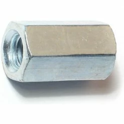 Midwest Fastener 8mm-1.25 x 24mm Zinc Plated Coarse Thread Coupling Nuts - 88315 - Bolts