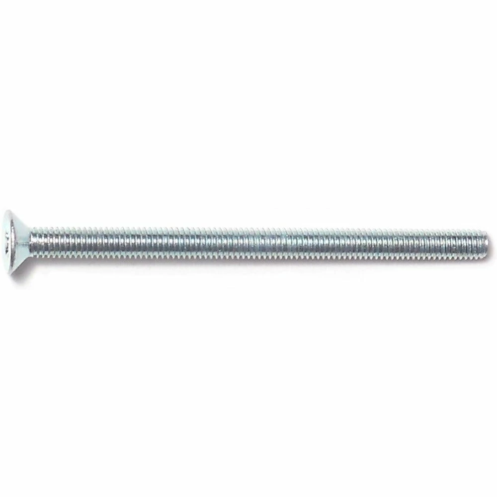 Midwest Fastener 3mm-0.5 x 45mm Zinc Plated Class 4.8 Coarse Thread Phillips Flat Head Machine Screws - 88574 - Bolts 4 Midwest Fastener 3mm-0.5 x 45mm Zinc Plated Class 4.8 Coarse Thread Phillips Flat Head Machine Screws - 88574 - Bolts - Image 2