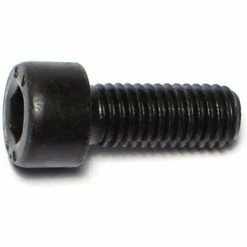 Midwest Fastener 8mm-1.25 x 20mm Black Oxide Class 12.9 Coarse Thread Knurled Head Hex Socket Cap Screws - 81675 - Bolts