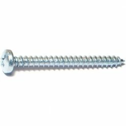 Midwest Fastener #10 x 2" Zinc Plated Combo Pan Head Sheet Metal Screws - 10144 - Bolts