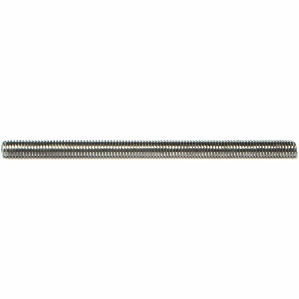 Midwest Fastener 6mm-1.0 x 100mm Zinc Plated Low Carbon Coarse Thread Threaded Rods - 88741 - Bolts 4 Midwest Fastener 6mm-1.0 x 100mm Zinc Plated Low Carbon Coarse Thread Threaded Rods - 88741 - Bolts - Image 2