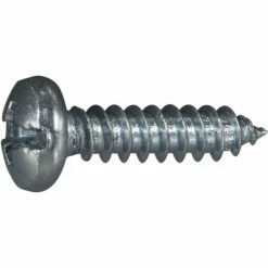 Midwest Fastener #10 x 3/4" Zinc Plated Combo Pan Head Sheet Metal Screws - 21283 - Bolts