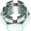 Midwest Fastener 7/8"-14 Zinc Plated Fine Thread Castle Hex Nuts - 87606 - Bolts