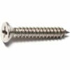 Midwest Fastener #8 x 1" 18-8 Stainless Phillips Flat Head Sheet Metal Screws - 82226 - Bolts