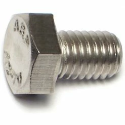 Midwest Fastener 8mm-1.25 x 12mm Stainless A2-70 Coarse Thread Hex Cap Screws - 87507 - Bolts