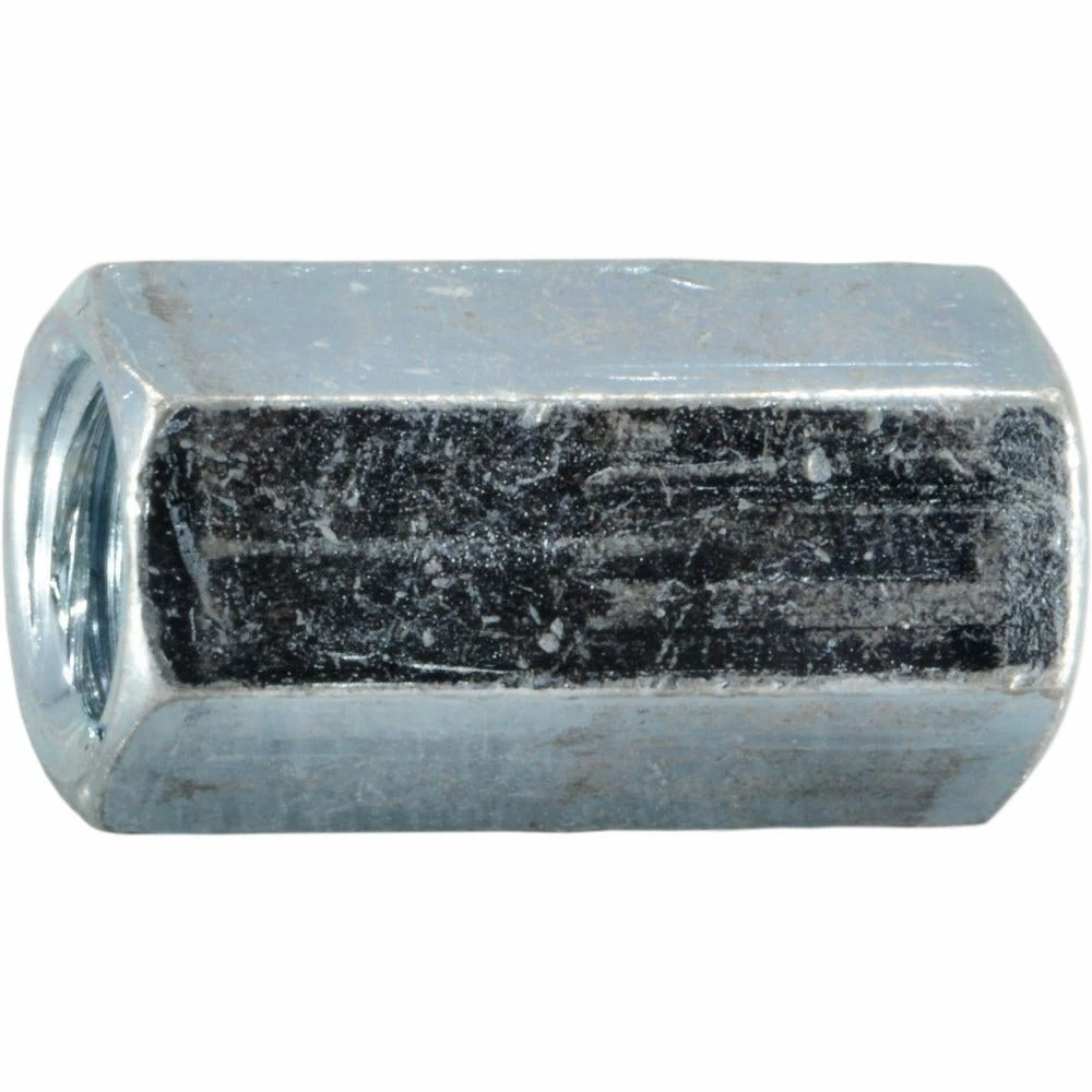 Midwest Fastener 3/8"-16 to 1/4"-20 x 1-1/8" Zinc Plated Coarse Thread Coupling Nuts - 83085 - Bolts 3 Midwest Fastener 3/8"-16 to 1/4"-20 x 1-1/8" Zinc Plated Coarse Thread Coupling Nuts - 83085 - Bolts