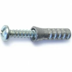 Midwest Fastener #10-#14 x 1" Lead Wood Anchors With Screws - 23304 - Bolts