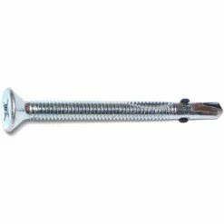 Midwest Fastener #12-14 x #2-1/2" Zinc Plated Phillips Flat Head Self-Drilling Screws with Wings - 10638 - Bolts 5 Midwest Fastener #12-14 x #2-1/2" Zinc Plated Phillips Flat Head Self-Drilling Screws with Wings - 10638 - Bolts -Midwest Fastener Sales 43b44728a3b4c9b8d456a89b2e77af84a8e53ee9 29260029 29260029 image 738287106381