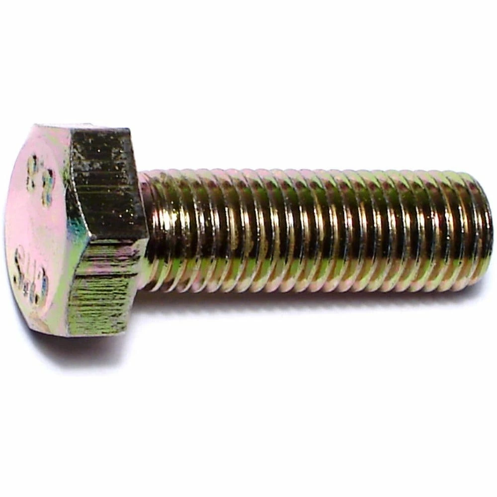 Midwest Fastener 8mm-1.0 x 25mm Zinc Plated Class 8.8 Fine Thread Hex Cap Screws - 84954 - Bolts 3 Midwest Fastener 8mm-1.0 x 25mm Zinc Plated Class 8.8 Fine Thread Hex Cap Screws - 84954 - Bolts