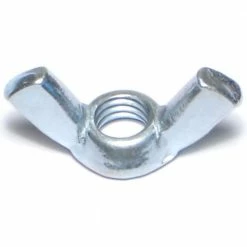 Midwest Fastener 8mm-1.25 Zinc Plated Class 5 Coarse Thread Cold Forged Wing Nuts - 82617 - Bolts