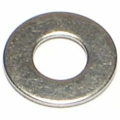 Midwest Fastener #10 x 13/64" x 7/16" 18-8 Stainless USS Flat Washers - 82533 - Bolts