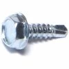 Midwest Fastener #6-20 x 1/2" Zinc Plated Hex Washer Head Self-Drilling Screws - 24129 - Bolts