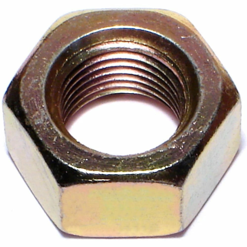 Midwest Fastener 9/16"-18 Yellow Zinc Plated Grade 8 Fine Thread Hex Nuts - 82026 - Bolts 3 Midwest Fastener 9/16"-18 Yellow Zinc Plated Grade 8 Fine Thread Hex Nuts - 82026 - Bolts