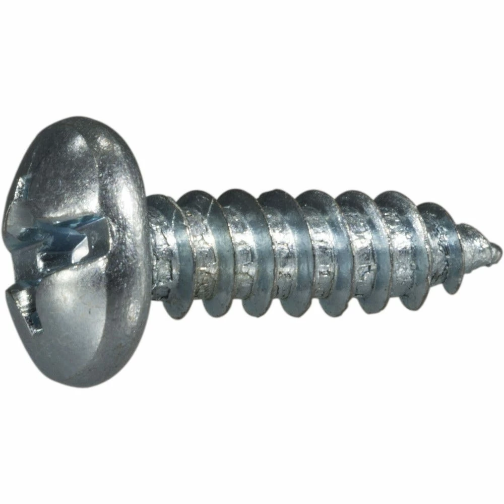 Midwest Fastener #12 x 3/4" Zinc Plated Combo Pan Head Sheet Metal Screws - 10146 - Bolts 4 Midwest Fastener #12 x 3/4" Zinc Plated Combo Pan Head Sheet Metal Screws - 10146 - Bolts - Image 2