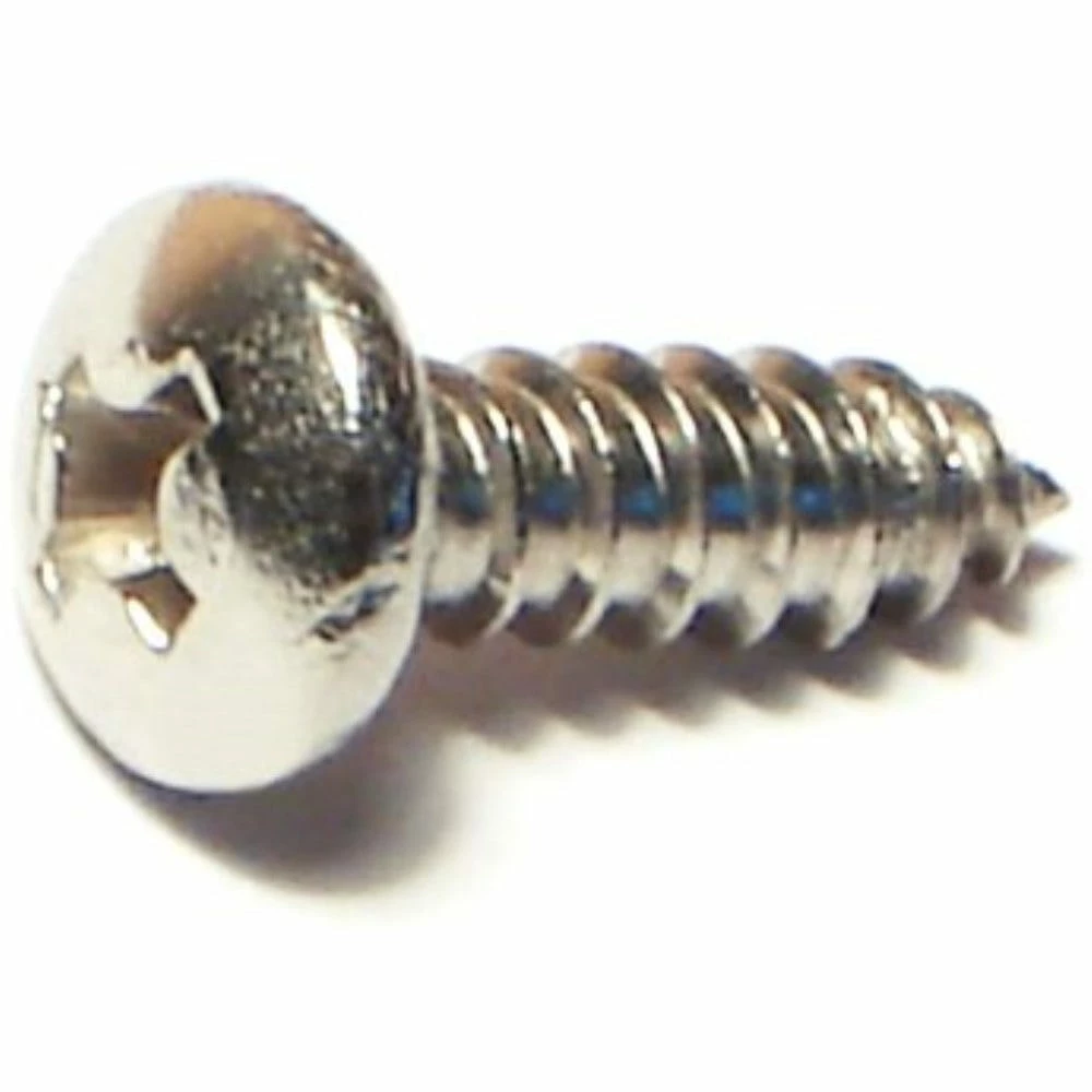 Midwest Fastener #8 x 1/2" 18-8 Stainless Phillips Pan Head Sheet Metal Screws - 82262 - Bolts 3 Midwest Fastener #8 x 1/2" 18-8 Stainless Phillips Pan Head Sheet Metal Screws - 82262 - Bolts