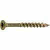 Midwest Fastener #6 x 1-1/2" Yellow Zinc Star Drive Bugle Head Saberdrive Interior Wood Screws - 24098 - Bolts