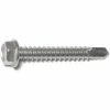Midwest Fastener #12-14 x 1-1/2" 410 Stainless Hex Washer Head Self-Drilling Screws - 24175 - Bolts