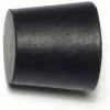 Midwest Fastener 1" x 7/8" x 1" #5 Black Rubber Stoppers - 84008 - Bolts