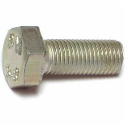 Midwest Fastener 8mm-1.0 x 20mm Zinc Plated Class 8.8 Fine Thread Hex Cap Screws - 84953 - Bolts