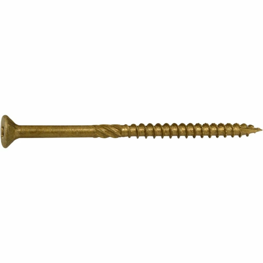 Midwest Fastener #10 x 3-1/2" Tan XL1500 Coated Star Drive Bugle Head Saberdrive Deck Screws - 50756 4 Midwest Fastener #10 x 3-1/2" Tan XL1500 Coated Star Drive Bugle Head Saberdrive Deck Screws - 50756 - Image 2