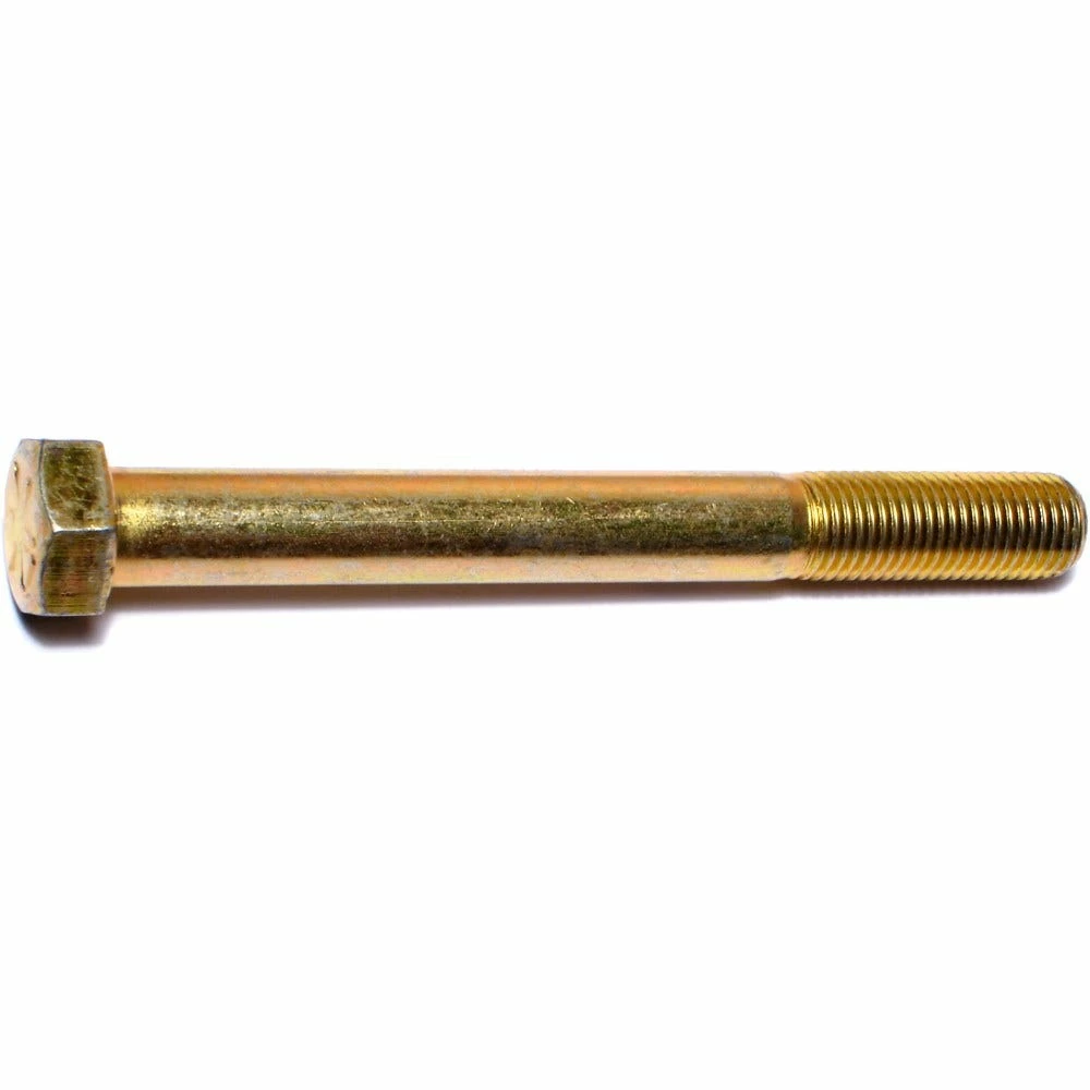 Midwest Fastener 7/16"-20 x 4" Yellow Zinc Plated Grade 8 Fine Thread Hex Cap Screws - 81997 - Bolts 3 Midwest Fastener 7/16"-20 x 4" Yellow Zinc Plated Grade 8 Fine Thread Hex Cap Screws - 81997 - Bolts