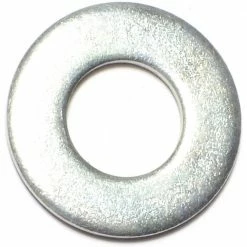 Midwest Fastener 9/16" x 19/32" x 1-3/16" Zinc Plated Grade 2 SAE Flat Washers - 81142 - Bolts