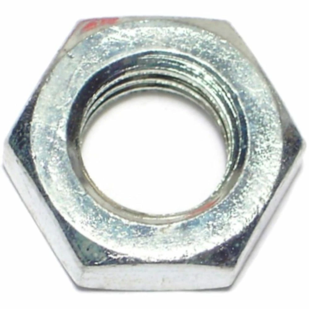 Midwest Fastener 9/16"-12 x 1" Zinc Plated Coarse Thread Hex Jam Nuts - 80356 - Bolts 4 Midwest Fastener 9/16"-12 x 1" Zinc Plated Coarse Thread Hex Jam Nuts - 80356 - Bolts - Image 2
