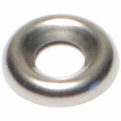Midwest Fastener #10 x 7/32" x 19/32" 18-8 Stainless Finishing Washers - 82183 - Bolts