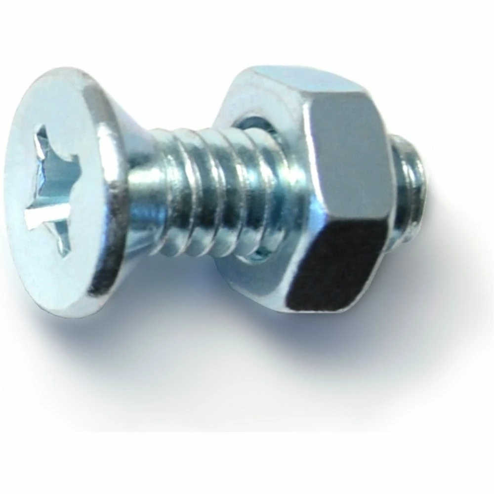 Midwest Fastener 1/4"-20 x 3/4" Phillips Flat Head Machine Screws w/ Nuts - 24032 - Bolts 3 Midwest Fastener 1/4"-20 x 3/4" Phillips Flat Head Machine Screws w/ Nuts - 24032 - Bolts