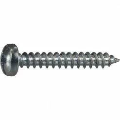 Midwest Fastener #10 x 1-1/4" Zinc Plated Combo Pan Head Sheet Metal Screws - 21285 - Bolts