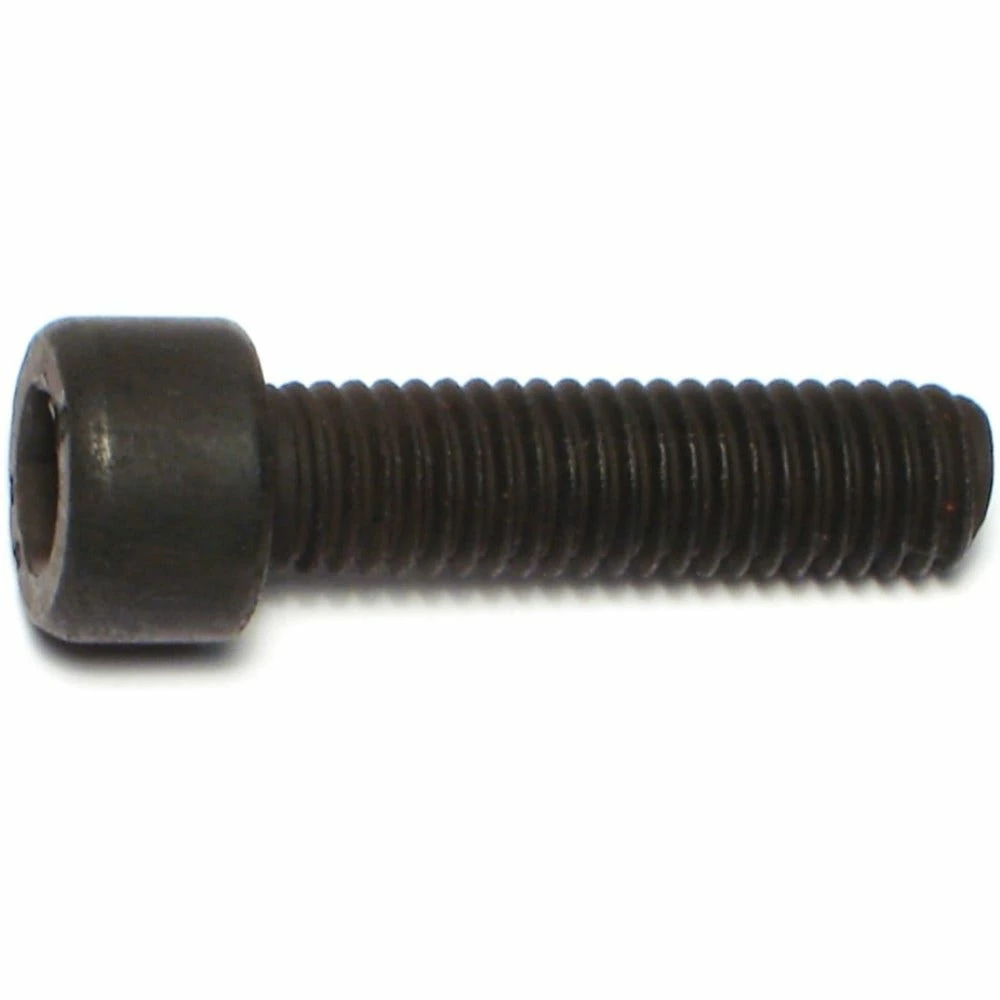 Midwest Fastener 8mm-1.25 x 30mm Black Oxide Class 12.9 Coarse Thread Knurled Head Hex Socket Cap Screws - 81677 - Bolts 4 Midwest Fastener 8mm-1.25 x 30mm Black Oxide Class 12.9 Coarse Thread Knurled Head Hex Socket Cap Screws - 81677 - Bolts - Image 2