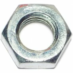 Midwest Fastener 9/16"-12 x 1" Zinc Plated Coarse Thread Hex Jam Nuts - 80356 - Bolts
