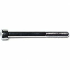 Midwest Fastener 8mm-1.25 x 80mm Chrome Plated Class 12.9 Coarse Thread Knurled Head Hex Socket Cap Screws - 87082 - Bolts