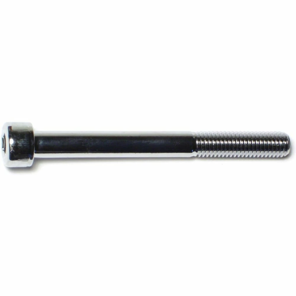 Midwest Fastener 8mm-1.25 x 80mm Chrome Plated Class 12.9 Coarse Thread Knurled Head Hex Socket Cap Screws - 87082 - Bolts 3 Midwest Fastener 8mm-1.25 x 80mm Chrome Plated Class 12.9 Coarse Thread Knurled Head Hex Socket Cap Screws - 87082 - Bolts