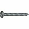 Midwest Fastener #10 x 1-1/2" Zinc Plated Combo Pan Head Sheet Metal Screws - 10143 - Bolts