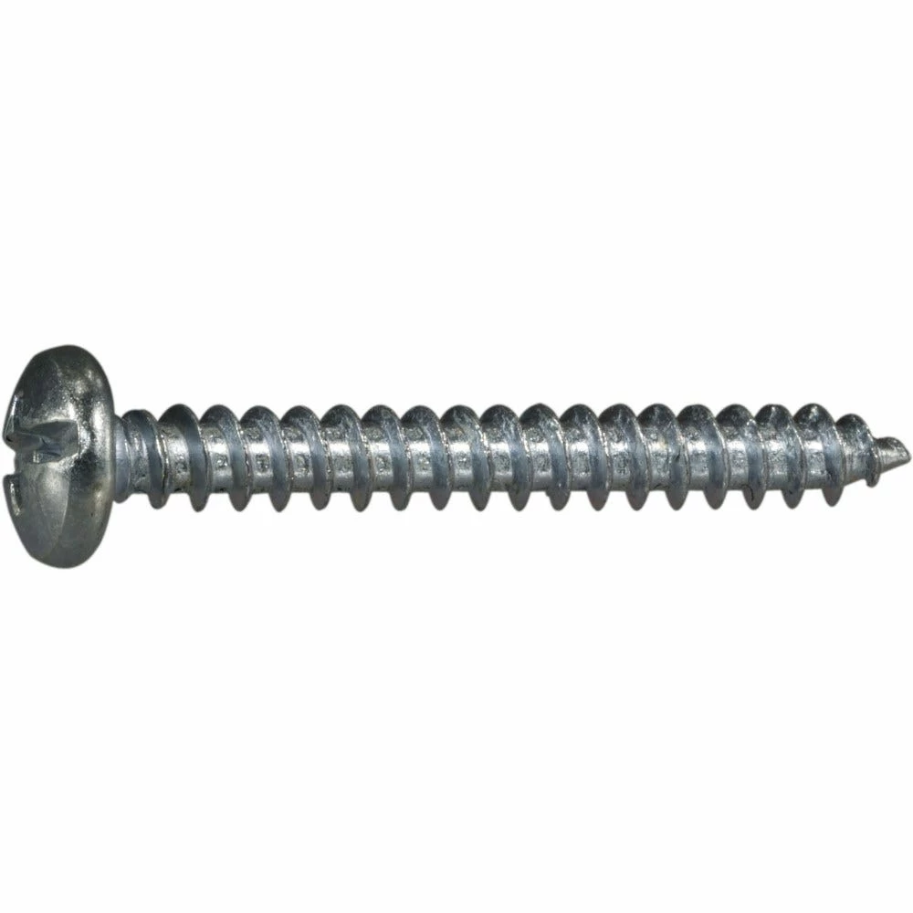 Midwest Fastener #10 x 1-1/2" Zinc Plated Combo Pan Head Sheet Metal Screws - 10143 - Bolts 3 Midwest Fastener #10 x 1-1/2" Zinc Plated Combo Pan Head Sheet Metal Screws - 10143 - Bolts