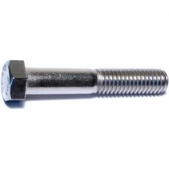 Midwest Fastener 7/16"-14 x 2-1/2" 18-8 Stainless Coarse Thread Hex Cap Screws - 82576 - Bolts