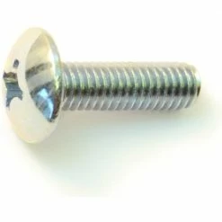 Midwest Fastener 6mm-1.0 x 20mm Zinc Plated Class 4.8 Coarse Thread Phillips Truss Head Machine Screws - 88635 - Bolts